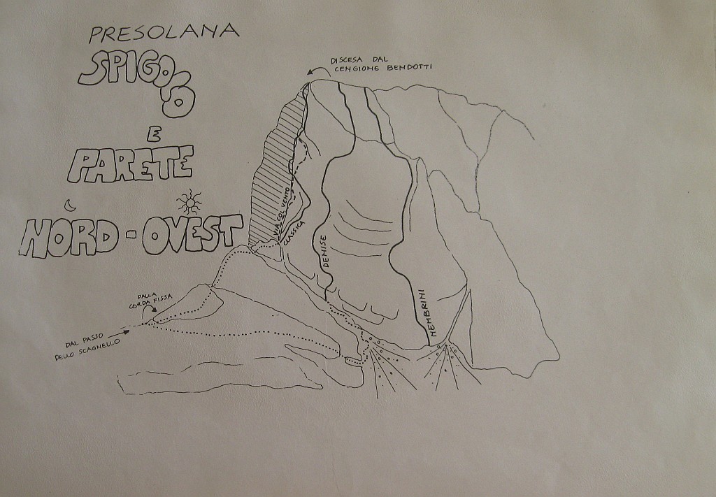 IMG_2268.JPG - Il disegno da l'idea dell'andamento della via e dell'incrocio con 'Via col vento'