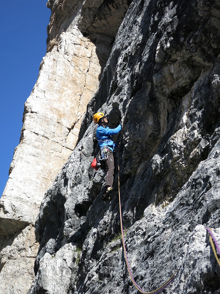 IMG_1594.JPG - Alessandro sul terzo tiro di fianco al diedrone