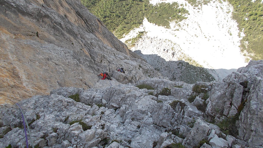 DSCN3039.JPG - Ora tocca a Walter condurre la cordata