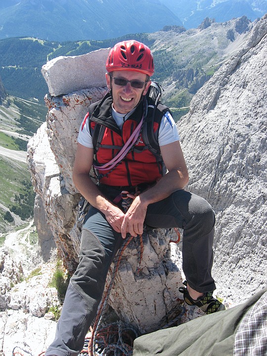 IMG_1339.JPG - Pietro in cima alla Stabeler ( più o meno la 25 volta per lui ! )